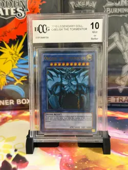 BCCG 10 Obelisk the Tormentor LC01-EN001 Yu-Gi-Oh Legendary Collection 1 - Image 1