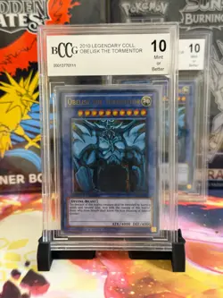 BCCG 10 Obelisk the Tormentor LC01-EN001 Yu-Gi-Oh Legendary Collection 1 - Image 3