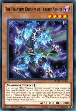 The Phantom Knights of Fragile Armor - LEHD-ENC05 - Common - 1st Edition - Light - Image 1