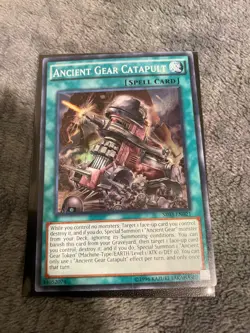 Ancient Gear Catapult - SR03-EN021 - Super Rare - Unlimited - VLP/LP - Image 1