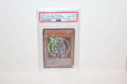 Yu-Gi-Oh! Black Luster Soldier 1st Ed 2004 Invasion of Chaos #IOC-025 PSA 8 - Image 2