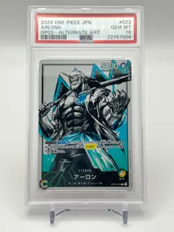 2023 ONE PIECE JPN. ARLONG OP03 - ALTERNATE ART PSA 10 - Image 1