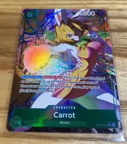 Carrot (Alternate Art) EB03-013 Extra Booster: One Piece Heroines Edition Foil - Image 1