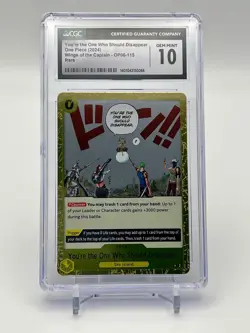 You're the One Who Should Disappear One Piece 2024 Wings of the Captain OP06 - Image 1