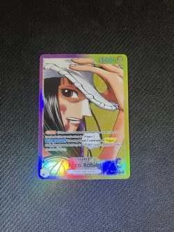 One Piece TCG Nico Robin OP09-062 Leader Parallel Alternative Art English NM - Image 1