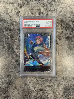 PSA 10 - 2023 One Piece TCG Japanese - Koby Flagship Event Prize (OP02-098) - Image 1