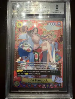 One Piece CCG Boa Hancock Azure Sea's Seven SP OP14-112 BGS 9 MINT - Image 2