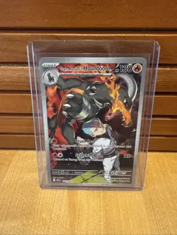 Pokemon TCG Destined Rivals Team Rockets Houndoom Card 191/182 - Image 1