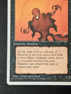 MTG Card - 1x Nether Shadow - Fourth (4th) Edition, Vintage Magic The Gathering - Image 3
