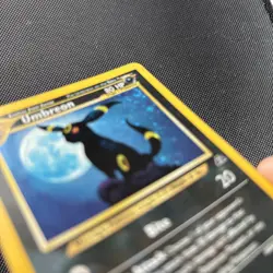 Pokemon Umbreon Holo Rare TCG Card Neo Discovery 13/75 LP - WITH SWIRL! - Image 4