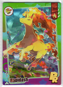 Rapidash PM-PR No. 012 PR Ice Eif Origin 4.0 Non-TCG Pokemon Card Holo - Image 1