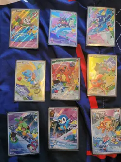 Pokemon TCG First Partner Illustration Collection 2026 Promos Full Set 9 Cards - Image 1