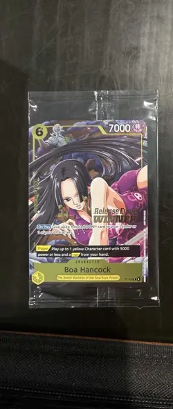 One Piece Card Game - Boa Hancock- P-115 - OP15 Release Event Winner Promo - NM - Image 1