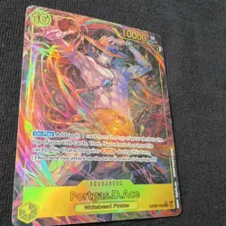 ONE PIECE Portgas.D.Ace (Alternate Art) OP07-119 Secret Rare Foil 10000 Card - Image 3