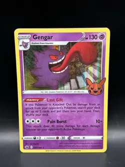 Halloween Stamp Gengar 057/198 - Pokemon Chilling Reign Card - NM - Image 1