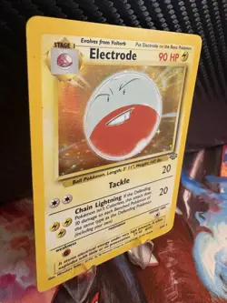 Electrode Base Set 2/64 Holo LP Pokemon Card WOTC 1999 Clean Holo - Image 4