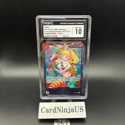 CGC 10 GEM MINT Hibari OP11-010 SR Flagship Battle Prize - ONE PIECE Card Game - Image 1