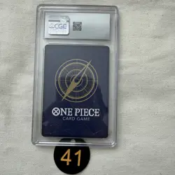 CGC 10 GEM MINT Ryuma P-072 One Piece card Promo P Best Selection Vol. 3 41 - Image 2