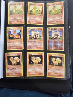 Pokemon Evolutions Card Lot Charmander Pikachu Vulpix Magikarp Metapod 2016 - Image 1