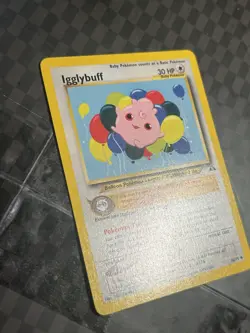 Pokemon TCG Igglybuff Neo Discovery Card 40/75 Vintage NM - Image 2
