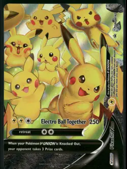 SWSH: Sword & Shield Promo Cards #SWSH142 Pikachu V-Union - Image 1