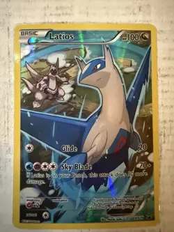 Pokemon TCG Latios XY79 XY Black Star Promo Full Art Ultra Rare Holo Card - Image 1