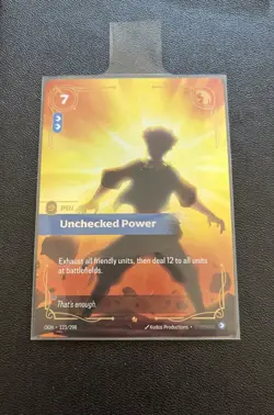 ~ Unchecked Power ~ Foil ~ Riftbound: Origins - Image 1