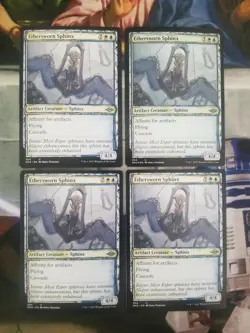 Ethersworn Sphinx SKETCH 4x *$10 Off Every $35 Sale!* Magic MTG Card - Some FOIL - Image 1