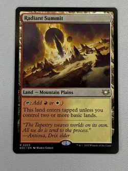Radiant Summit Commander: Edge of Eternities Regular - Image 1