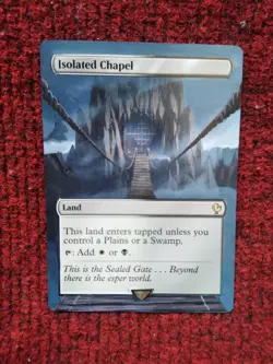 Isolated Chapel MTG Final Fantasy Commander Hand Painted Borderless Altered Art - Image 2