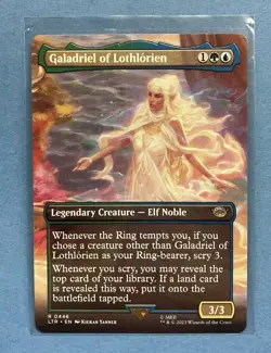 Galadriel of Lothlorien #446 (Borderless Regular) MtG: Tales of Middle Earth - Image 1