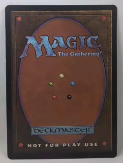 MTG Aswan Jaguar Oversized 6x9 NM Promo Micro Prose 1997 Magic The Gathering - Image 2