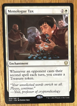 MTG Commander 2021, Monologue Tax - Image 1