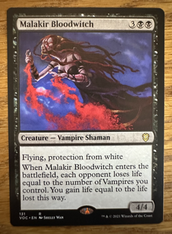 MTG Innistrad: Crimson Vow Commander, Malakir Bloodwitch - Image 1