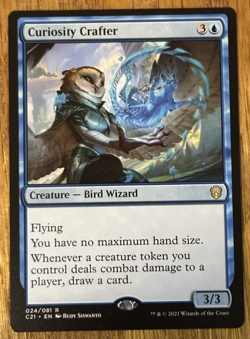MTG Commander 2021, Curiosity Crafter - Image 1