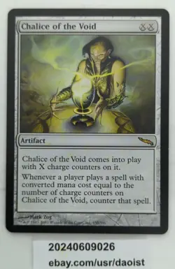 MTG Chalice of the Void Mirrodin Rare Magic The Gathering LP - Image 4