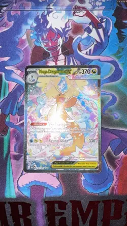 Mega Dragonite EX 290/217 Holo 370 HP 330 Attack Pokemon TCG Card - Image 1