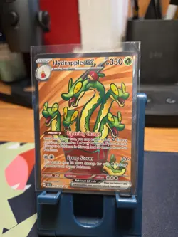 Pokemon TCG Hydrapple EX Stellar Crown Holo Ultra Rare Card 156/142 - Image 1