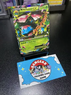 Pokemon M Venusaur EX 2/146 XY Ultra Rare Full Art Holo Mega Card - Image 3