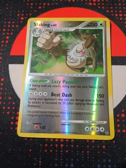 Slaking 16/127 Reverse Holo Pokemon TCG Card - Image 1