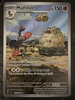 Mudsdale 175/162SV05: Temporal Forces Holo Pokemon TCG IR - Image 1