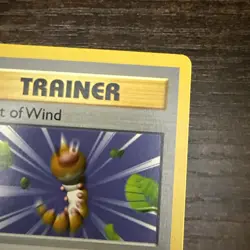 LP* Pokemon Card Gust of Wind Base Set (Shadowless) 1st Edition 93/102 Non Holo - Image 3