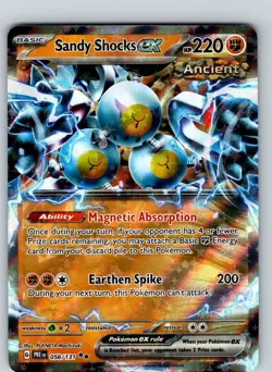 Sandy Shocks ex 56/131 2025 SV Prismatic Evolutions Holo Double Rare - Image 1