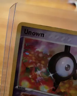 Pokemon Unown Q/28 EX Unseen Forces Ultra Rare Holo Card SEE PICTURES - Image 2
