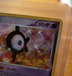 Pokemon Unown Q/28 EX Unseen Forces Ultra Rare Holo Card SEE PICTURES - Image 3
