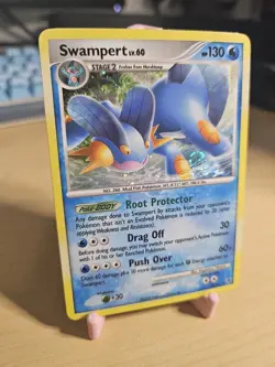 SWIRL Swampert 12/147 Supreme Victors Holo LP Pokemon TCG - Image 2
