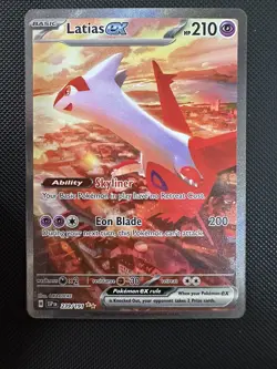 Pokemon Latias EX 239/191 Sv08: Surging Sparks SIR Pokemon TCG - Image 1