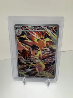Pokemon TCG Ethan's Typhlosion Illustration Rare Holo SV10 190/182 170 HP - Image 1