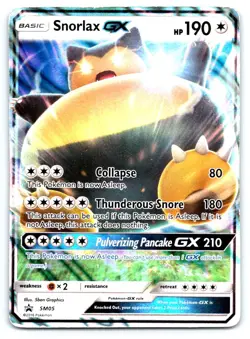 Snorlax GX Pokemon Promo SM Promos SM05 - Image 1