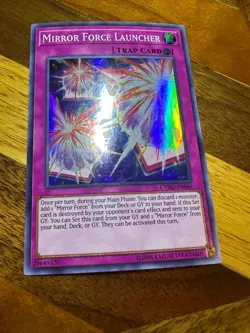 Mirror Force Launcher CYHO-EN069 Unlimited Edition Super Rare PL + BONUS - Image 1